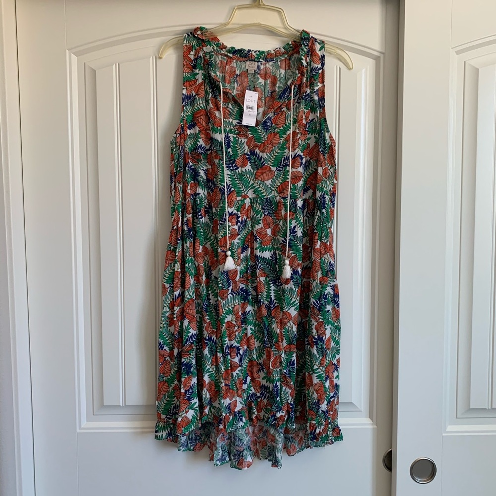 NWT Loft Beach Floral Dress